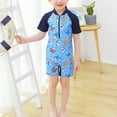 thumbnail image 2 of Ymyiu Baby Girl Swimsuit Baby Girl Swimsuit Infant One-Piece Bathing Suit Cute Summer Beach Tankini Bikini Toddler Swimwear with Hat Size 9-12 Years (Blue,9-12 Years), 2 of 8