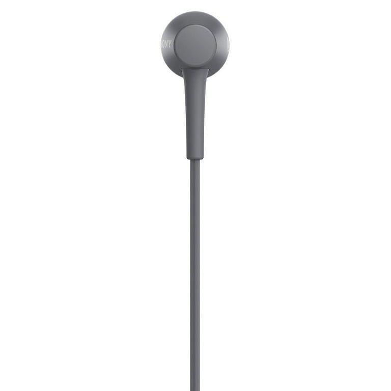 Sony earphone h.ear in 2 IER H500A High resolution compatible Canal type With remote control and microphone 2017 model Grayish black IER H500A B