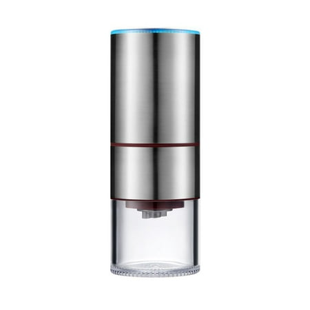 

TBOLINE Electric Coffee Grinder Grinding Bean Mill Home Travel (Stainless Steel)