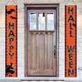 thumbnail image 3 of Decoraciones de Halloween CZ TRADE pancartas de tela espeluznantes brujas octubre para porche delantero, 3 of 4