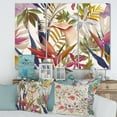 thumbnail image 1 of Designart Tropical VIntage Flowers III Canvas Wall Art, 1 of 4