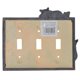 thumbnail image 4 of Funda de pared con triple interruptor Pine Ridge Black Bear, 4 of 6