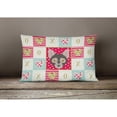 thumbnail image 3 of Carolines Treasures CK5128PW1216 Lykoi Cat Love Canvas Fabric Decorative Pillow, Red, 12H x16W, multicolor, 3 of 3