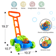 thumbnail image 4 of Richgv Bubble Lawn Mower Toddlers Toys, Bubble Blowing Machine Push Toys for 1 Year Old Boys Girls, Outdoor Gardening Toy Easter Gifts for Kids, 4 of 6