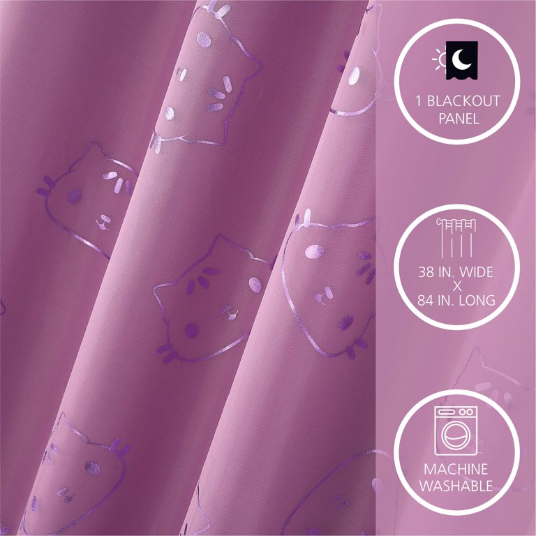 DreamWorks Gabby's Dollhouse Blackout Curtain Panel, 84" photo 8