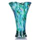 thumbnail image 1 of Jarrón de cristal LCCCK Teal 9.0 H para flores y decoración del hogar, 1 of 7
