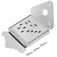 thumbnail image 1 of Mandolin Cable Pull Board Bend Type Steel Exquisite Musical Instrument Accessories(QB08 Chrome without Pattern ), 1 of 4