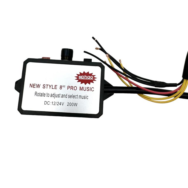S SERENABLE Car Controller Electric Speaker ,Easy to Install with 16 Sound Effects Small