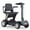 Black, variant on 4 Wheels Mobility Scooter for Adults & Senior, Foldable Lightweight Powered Device for Travel, with LED Strip Light, Storage Bag, Charger Included, No Assemble Required (Gray)