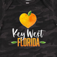 thumbnail image 4 of Inktastic Key West Florida Orange in Heart Boys or Girls Baby Bodysuit, 4 of 5