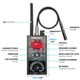 thumbnail image 5 of KNIGHT Premium Anti Spy Detector & Hidden Devices Detector - Hidden Camera Detectors GPS, RF Detector & Bug Detector Hidden Camera Finder GPS Radio Frequency Detector de camaras y microfonos ocultos, 5 of 8