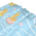 thumbnail image 3 of Cute Bear Floating on Rubber Duckies Shower Curtains with 12 Hooks Waterproof Bathroom Decor 66" x 72", 3 of 6