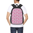 thumbnail image 6 of Daiia Cute Watermelon Flamingo Backpack for Men and Women -Durable Backpack Large Capacity, Water-Resistant Bag with Adjustable Straps and Laptop Compartment, 6 of 9