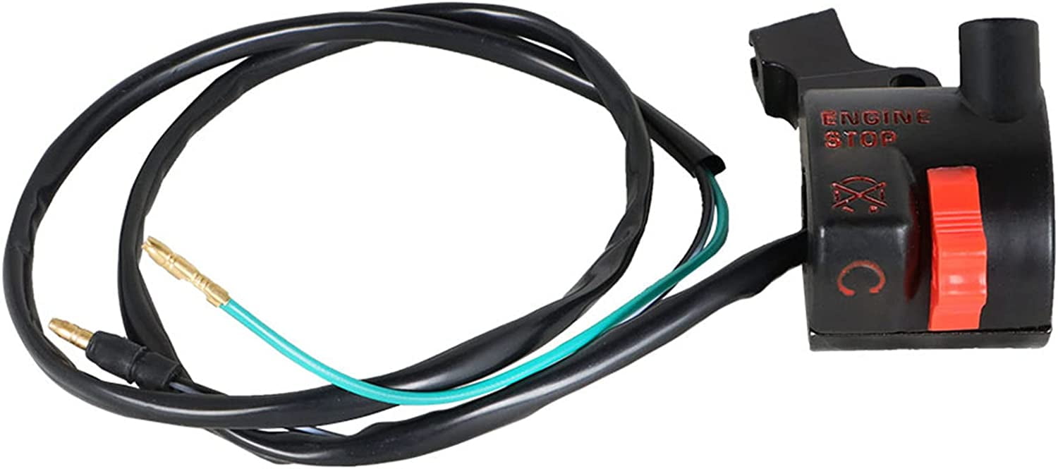 LABLT Black Right Handlebar Stop Switch Replacement for 0421 CRF50F