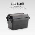 thumbnail image 4 of Portable Camping Carrying Case 1.1L Dustproof for Cooking Traveling Grocery (Black), 4 of 6
