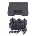 thumbnail image 1 of Hole Saw Kit, Brazed 19Pcs Easy To Use Hole Saw Cutter Kit  For Marble, 1 of 8