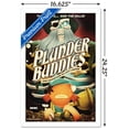 thumbnail image 3 of Fortnite - Mark Borgions Plunder Buddies Wall Poster, 14.725" x 22.375", Framed, 3 of 3