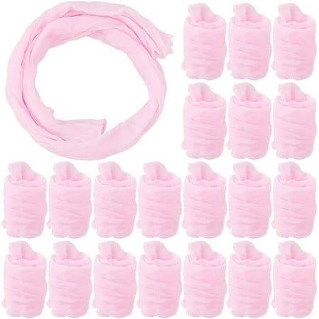 30Pcs 19.68 Yards Nylon Stocking Flower Fabric Pearl Pink Polyester Tensile Silk Tulle Crafting Kit Stockings Fabrics 30Pcs 19.68 Yards Nylon Stocking Flower Fabric Pearl Pink Polyester Tensile Silk Tulle Crafting Kit Stockings Fabrics