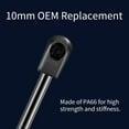 thumbnail image 5 of 2Pcs Campers Top Toppers Window Lift Supports Rear Side Shock Struts Carbon Steel C16-08941 Truck Tool Bod Lid Support, 5 of 8