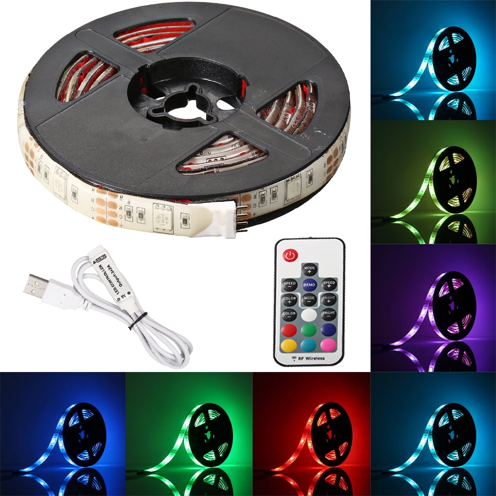 LED Strip Lights, GLIME 6.5FT TV 5050 RGB Backlight Strip Backlight Kit ...