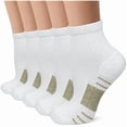 thumbnail image 1 of Chenchen Copper Ankle Compression Socks - Low Cut Arch Support Socks for Men & Women, Running, Nurses, Plantar Fasciitis Socks, 1 of 1