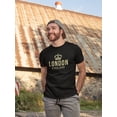 thumbnail image 2 of Crown, London England Men T-Shirt, Male Small, 2 of 4