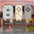 thumbnail image 5 of 2pcs 868.3 MHz Garage Door Hand Transmitter for Marantec D302-868, D304-868, D384-868, D321-868, D32, 5 of 5