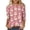 Multicolor#18, variant on Hvogkswy Christmas T-Shirts for Women Holiday Graphic Crewneck Tee Tops Casual 3/4 Sleeve Shirts