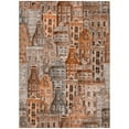 thumbnail image 2 of Addison Rugs Chantille Indoor/Outdoor Transitional Novelty Paprika Washable Rectangle Rug, 8' x 10', 2 of 6