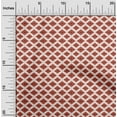 thumbnail image 2 of oneOone Polyester Spandex Orange Fabric Asian Kilim Craft Projects Decor Fabric Printed By The Yard 56 Inch Wide, 2 of 5