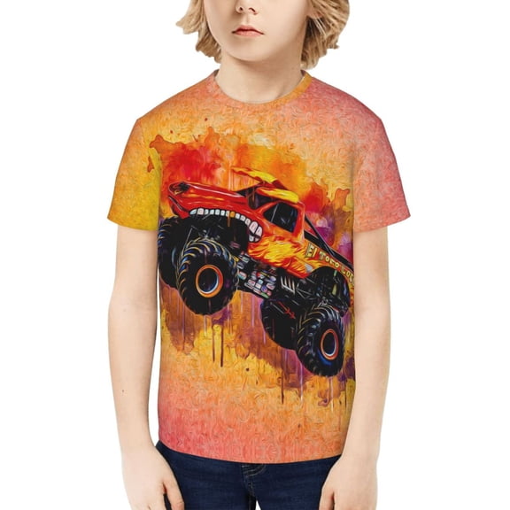 El Toro Loco Trucks Youth T-shirt Short Sleeve Graphic Tops Breathable Shirt Tees