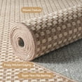 thumbnail image 4 of Alfombra YDKGL para pasillo, tejida bohemio, 60 x 150 cm, lavable, marrón, 4 of 8