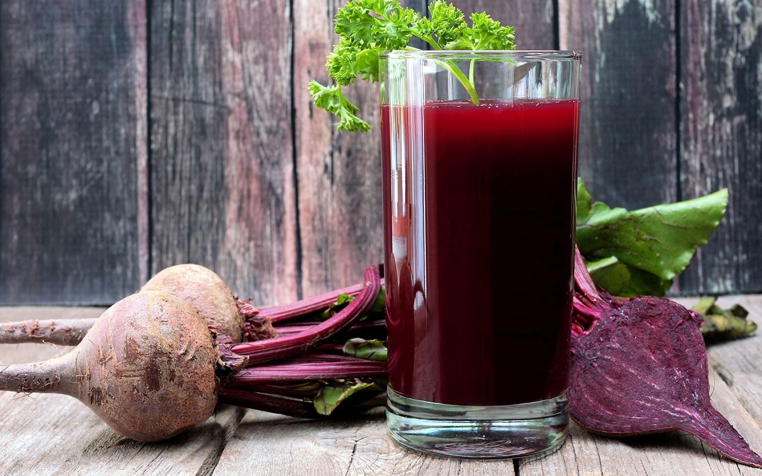 Beetroot Juice Net 33.8 fl.oz (1 Ltr.) - One (1) Glass Bottles - High in Antioxidants