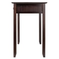 thumbnail image 4 of Winsome Burke 3-Drawer Transitional Solid Wood Writing Desk in Coffee, 4 of 10