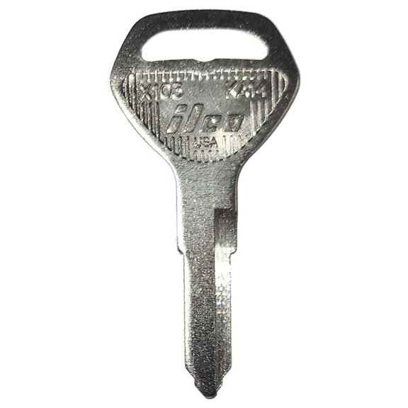 ILCO Replacemnet Uncut Key Blank for Kawasaki Motorcycle - KA14 -KAW-3 (10 Pack)