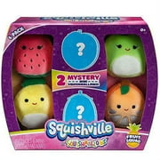Squishville By Squishmallows Mystery 2 Mini Plush Fruit Squad, 6 Pack
