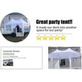 thumbnail image 7 of Mellcom 20x15ft Party Tent with Removable Sidewalls, Heavy Duty Gazebo Pavilion  for Wedding,Camping, BBQ, 7 of 7