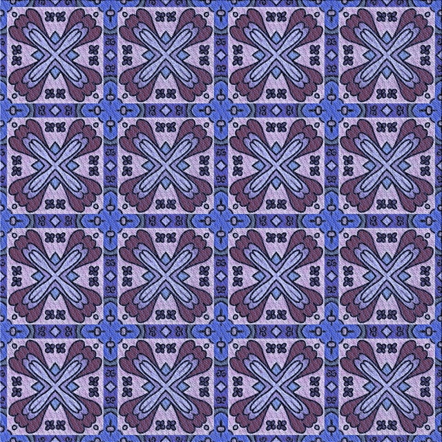Ahgly Company Tapis d'Intérieur Lavable en Machine Carré Bleu Transitionnel, 7 Pieds Carré