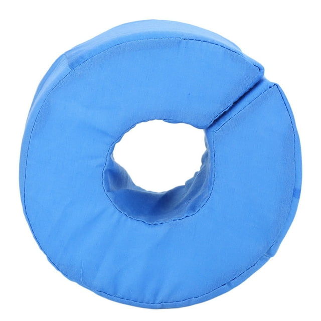 Almohadilla médica transpirable antiescaras, protector de muñeca y tobillo para pacientes mayores (azul)