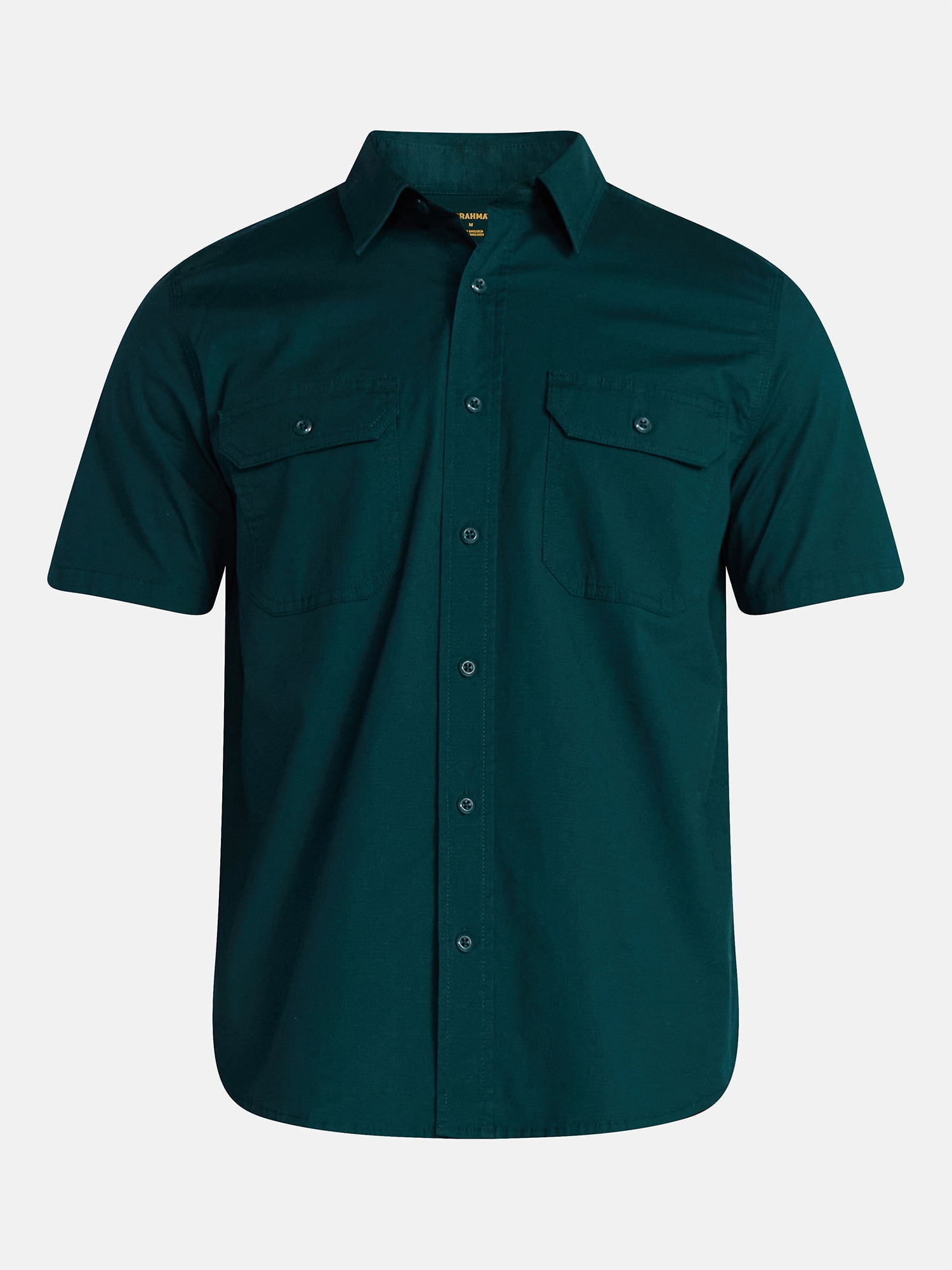 Brahma Men's Ripstop Shirt with Short Sleeves, Sizes S-3XL