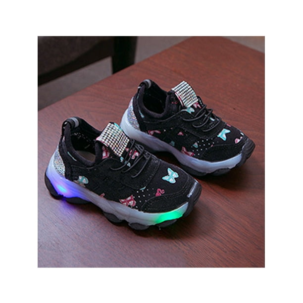 UKAP Girls Sport Running Shoes Slip On Athletic Shoe Floral