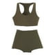 thumbnail image 2 of Ropa deportiva femenina a escala 1/6, disfraz, moda, ideal como regalo deportivo. Verde, 2 of 9