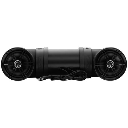 Sound Storm Laboratories BTB6 BOOMTUBE All-Terrain Amplified Sound System with Marine Speakers and Bluetooth, 450W, 6.5
