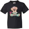 thumbnail image 3 of Inktastic CNA an Angel in Scrubs Teddy Bear Youth T-Shirt, 3 of 5