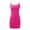Hot Pink, variant on Women's Casual Dress Slim Fit Strapless Versatile Stylish Everyday Wear Night Out Spring Summer Comfortable Stretch Fabric Womens Casual Trendy Midi Dresses