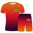 thumbnail image 4 of Playeras De Algodón Para Hombre, Camiseta Holgada Con Estampado De Letras De Ciudad Para Hombre, Conjunto De Ropa Deportiva De Verano, Ropa Deportiva Informal, 4 of 4