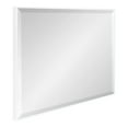thumbnail image 7 of Kate And Laurel Rhodes Modern Decorative Rectangle Wall Mirror, 22.75" x 28.75", White, Contemporary Wall Decor, 7 of 7