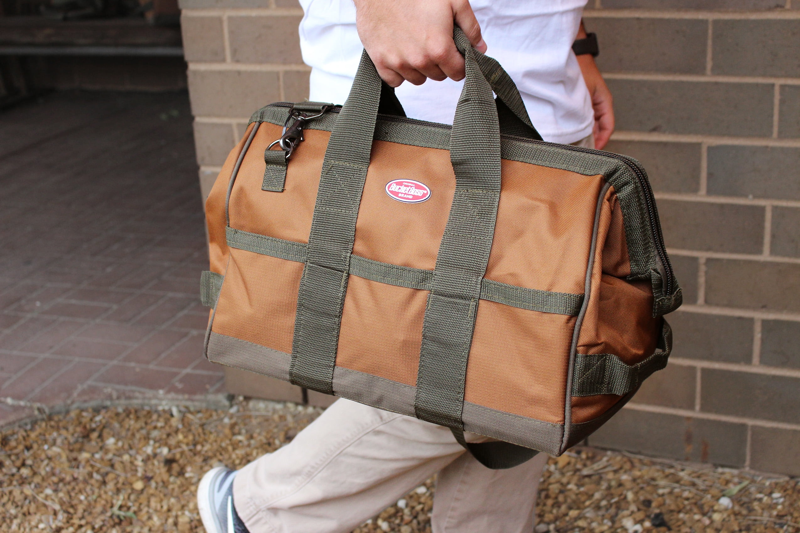 Bucket Boss - Rigger's Bag - Duckwear, Tool Bags - Original Series (60001),  Brown - Tool Bags 