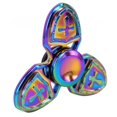 thumbnail image 1 of Rainbow Chameleon Three Shields Metal EDC Fidget Spinner, 1 of 1