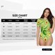 thumbnail image 5 of Fotbe Green Avocado Body de Mujer con Cuello Redondo y Mangas Cortas, Sin Mangas Ajustado, Suave, Cómodo y Básico-X-Large, 5 of 7